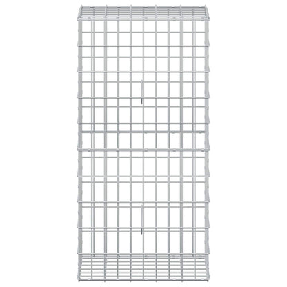 Gabion with 5 mm Wire and 5x10 cm Mesh 50x30x100 cm