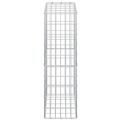 Gabion with 5 mm Wire and 5x10 cm Mesh 50x30x100 cm