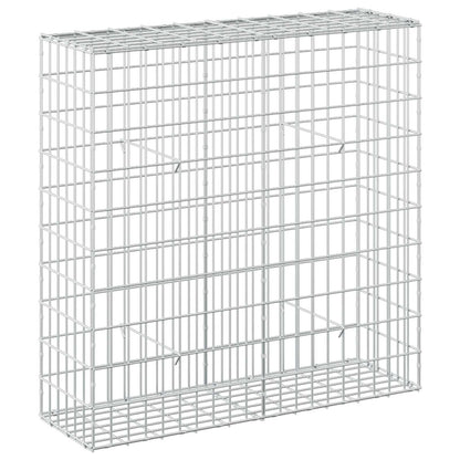 Gabion with 5 mm Wire and 5x10 cm Mesh 100x30x100 cm