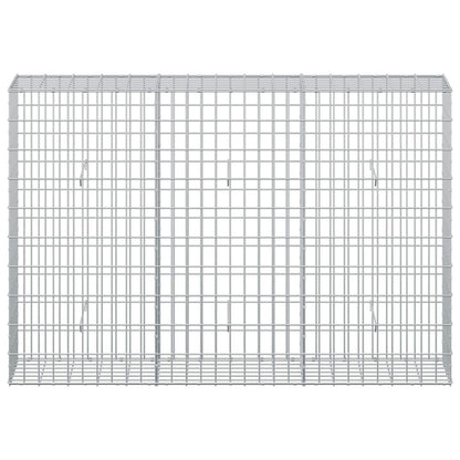 Gabion with 5 mm Wire and 5x10 cm Mesh 150x30x100 cm