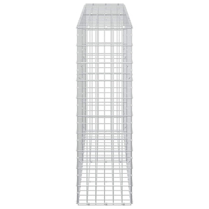 Gabion with 5 mm Wire and 5x10 cm Mesh 200x30x100 cm