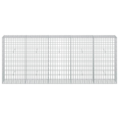 Gabion with 5 mm Wire and 5x10 cm Mesh 250x30x100 cm