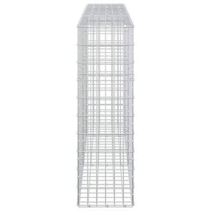 Gabion with 5 mm Wire and 5x10 cm Mesh 250x30x100 cm