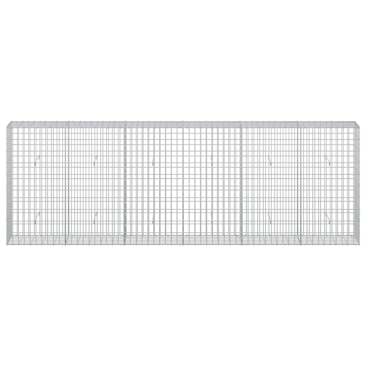 Gabion with 5 mm Wire and 5x10 cm Mesh 300x30x100 cm