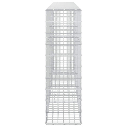 Gabion with 5 mm Wire and 5x10 cm Mesh 350x30x100 cm