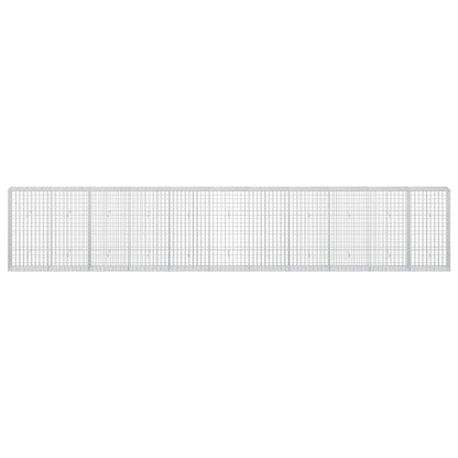 Gabion with 5 mm Wire and 5x10 cm Mesh 550x30x100 cm