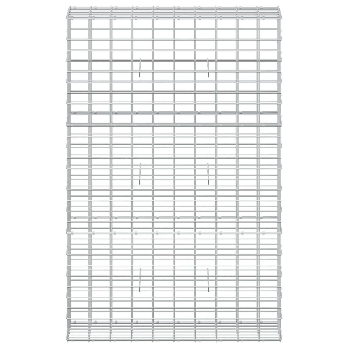 Gabion with 5 mm Wire and 5x10 cm Mesh 100x30x150 cm