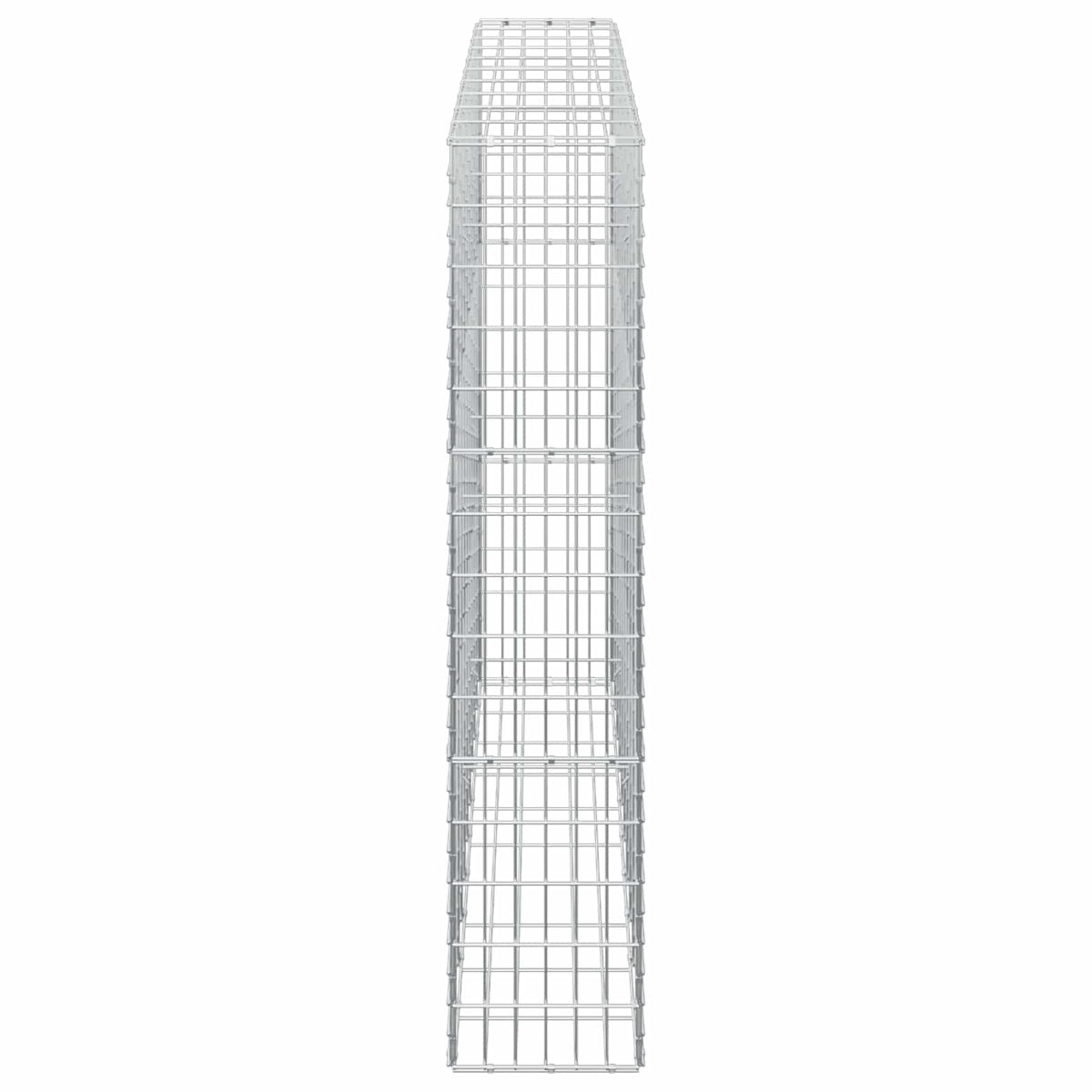 Gabion with 5 mm Wire and 5x10 cm Mesh 100x30x150 cm