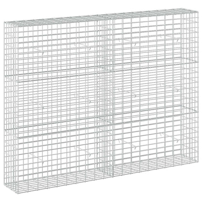 Gabion with 5 mm Wire and 5x10 cm Mesh 200x30x150 cm