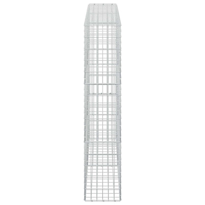 Gabion with 5 mm Wire and 5x10 cm Mesh 200x30x150 cm