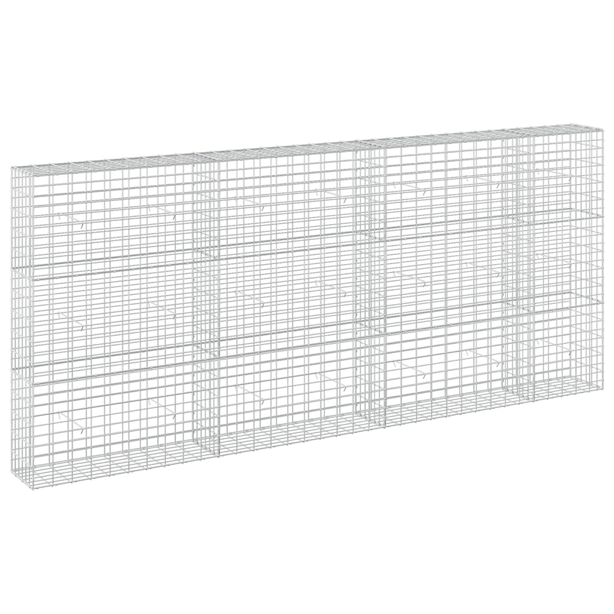 Gabion with 5 mm Wire and 5x10 cm Mesh 350x30x150 cm