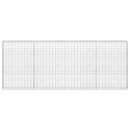 Gabion with 5 mm Wire and 5x10 cm Mesh 400x30x150 cm