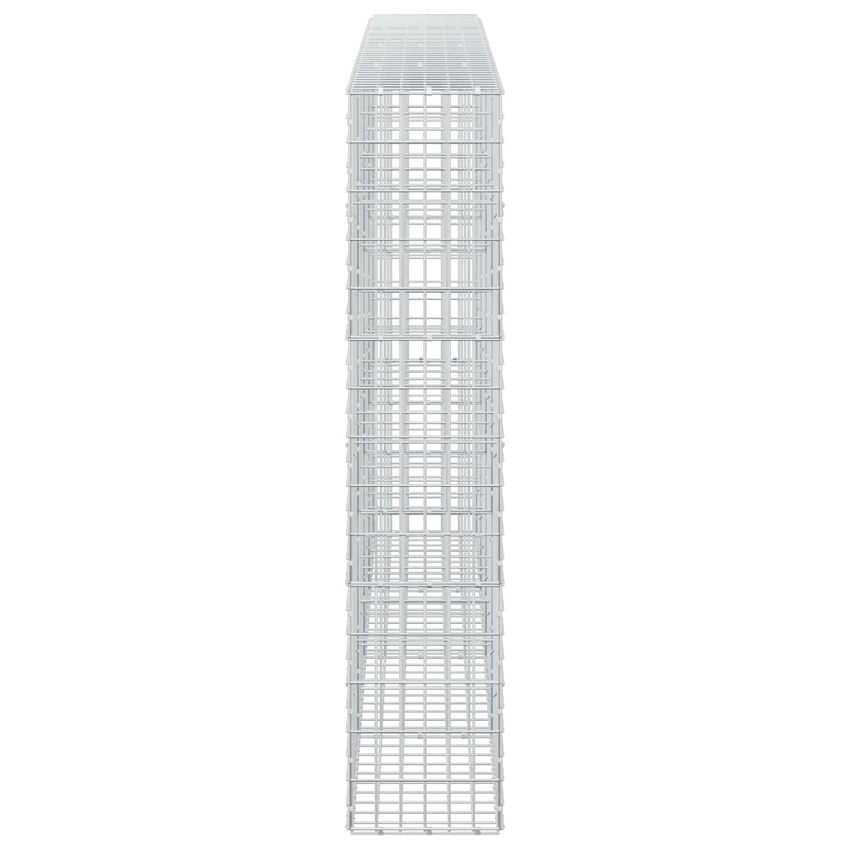 Gabion with 5 mm Wire and 5x10 cm Mesh 400x30x150 cm