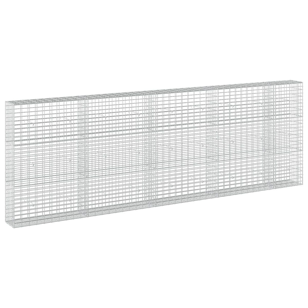 Gabion with 5 mm Wire and 5x10 cm Mesh 450x30x150 cm