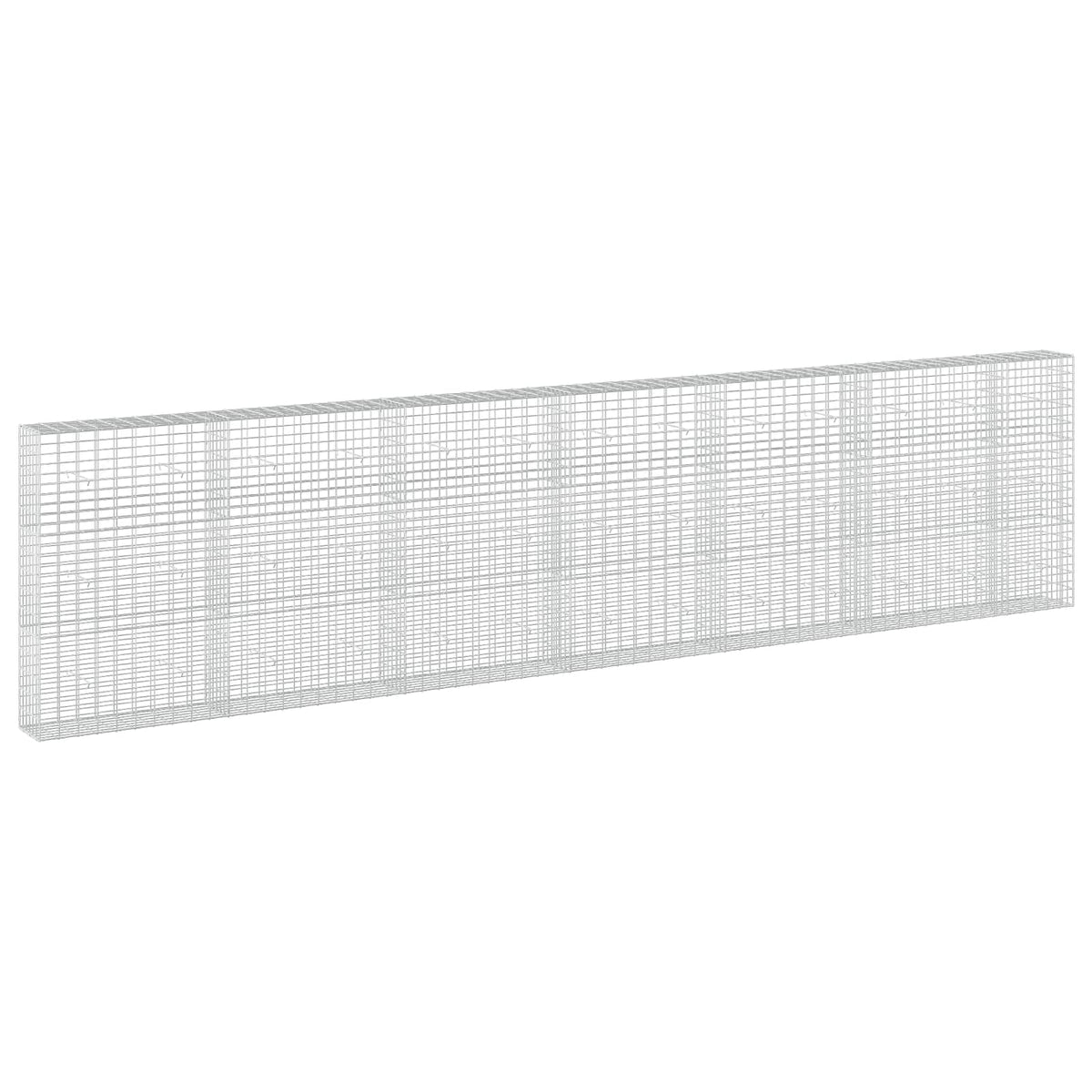 Gabion with 5 mm Wire and 5x10 cm Mesh 650x30x150 cm