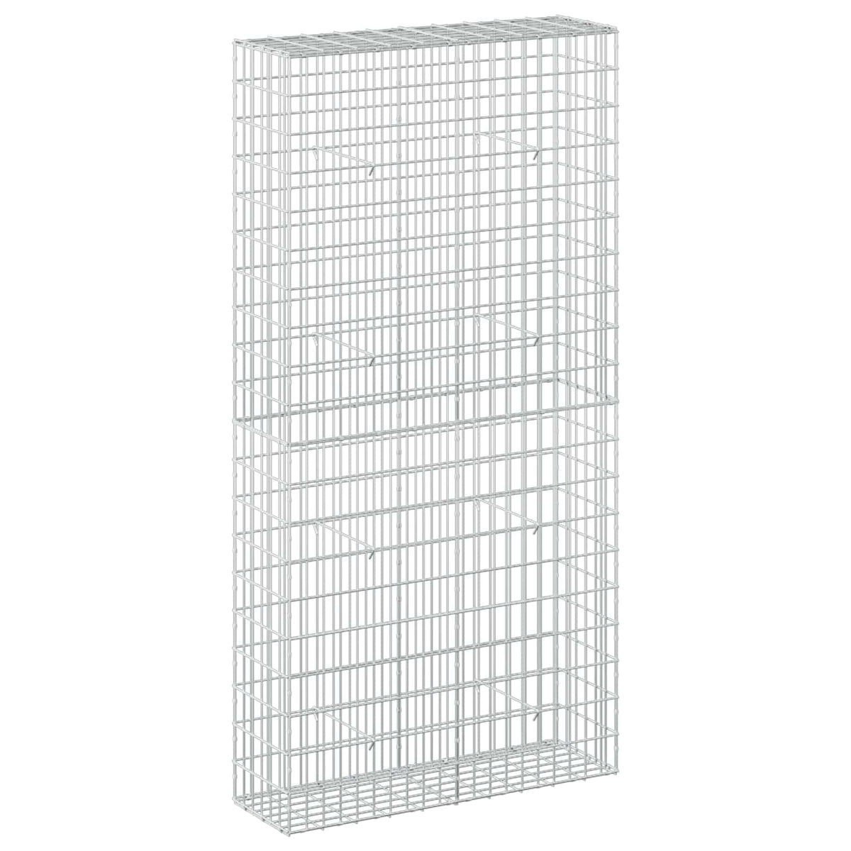 Gabion with 5 mm Wire and 5x10 cm Mesh 100x30x200 cm