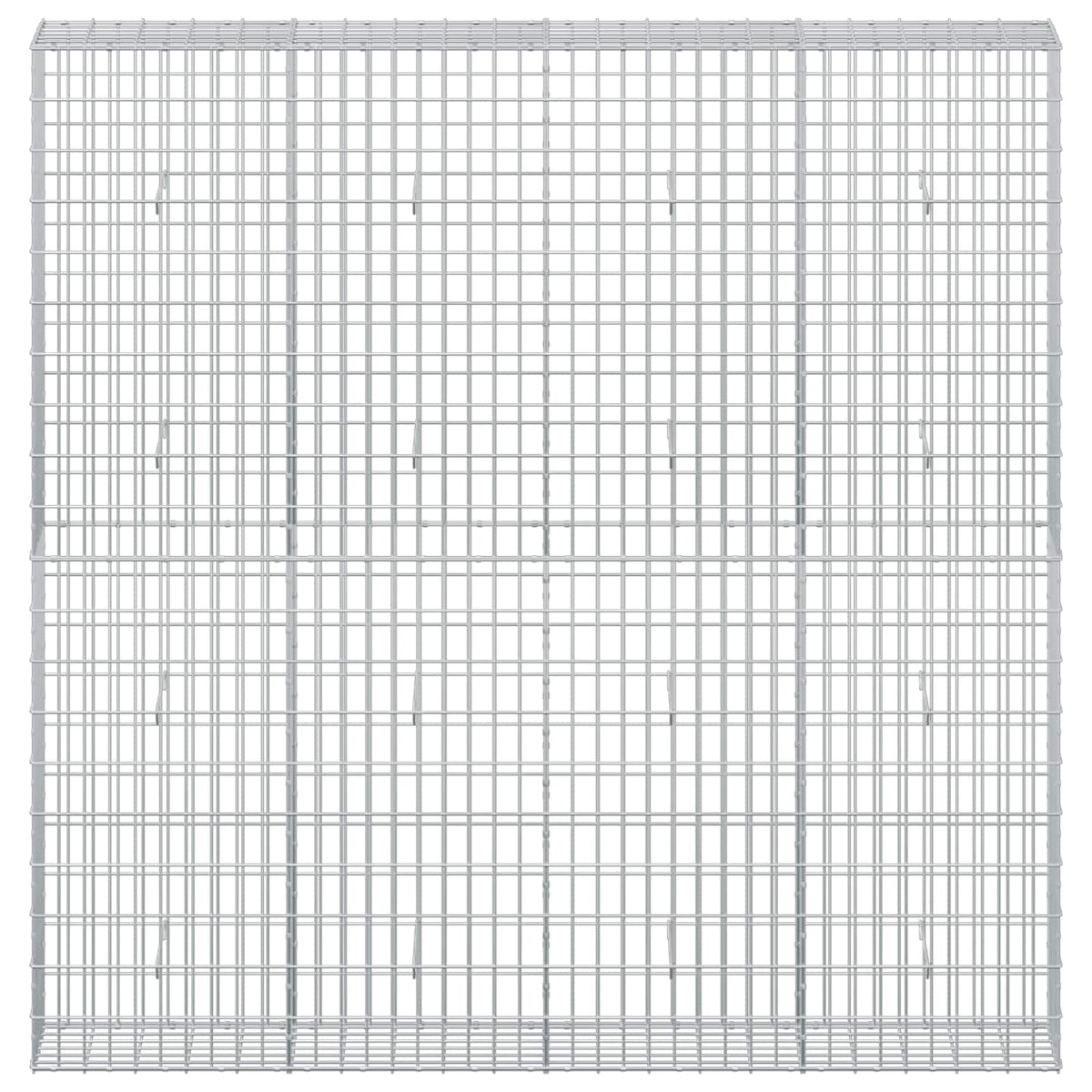 Gabion with 5 mm Wire and 5x10 cm Mesh 200x30x200 cm