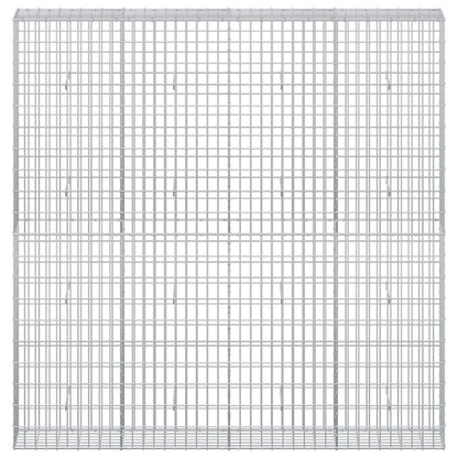 Gabion with 5 mm Wire and 5x10 cm Mesh 200x30x200 cm