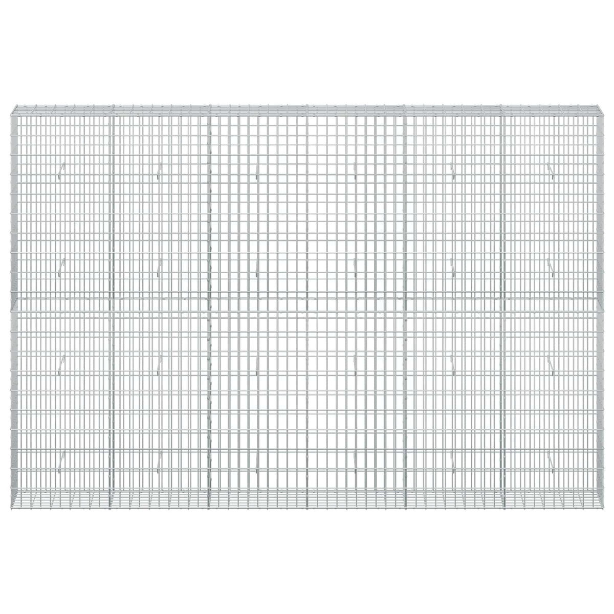 Gabion with 5 mm Wire and 5x10 cm Mesh 300x30x200 cm