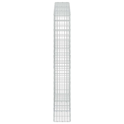 Gabion with 5 mm Wire and 5x10 cm Mesh 300x30x200 cm