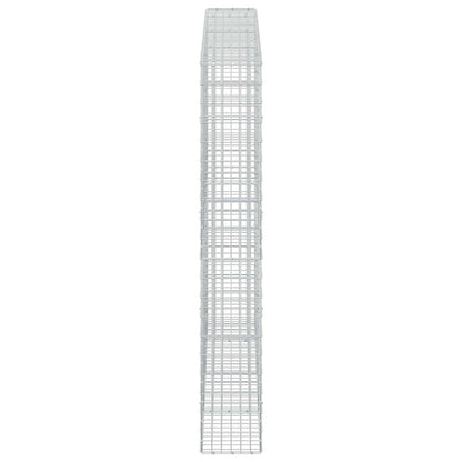 Gabion with 5 mm Wire and 5x10 cm Mesh 350x30x200 cm