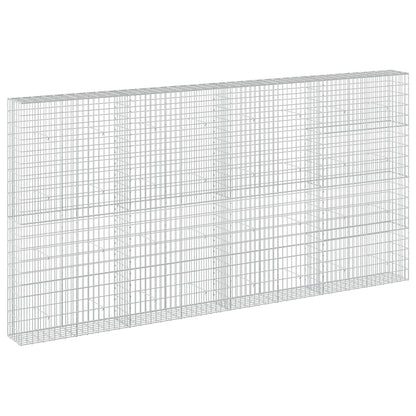 Gabion with 5 mm Wire and 5x10 cm Mesh 400x30x200 cm