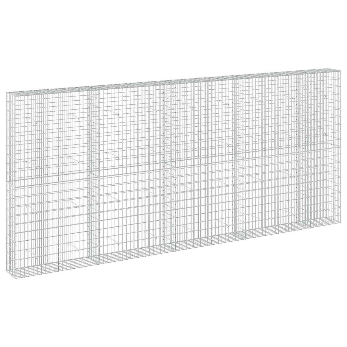 Gabion with 5 mm Wire and 5x10 cm Mesh 450x30x200 cm