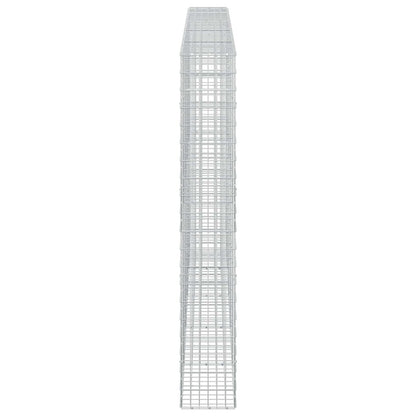 Gabion with 5 mm Wire and 5x10 cm Mesh 450x30x200 cm