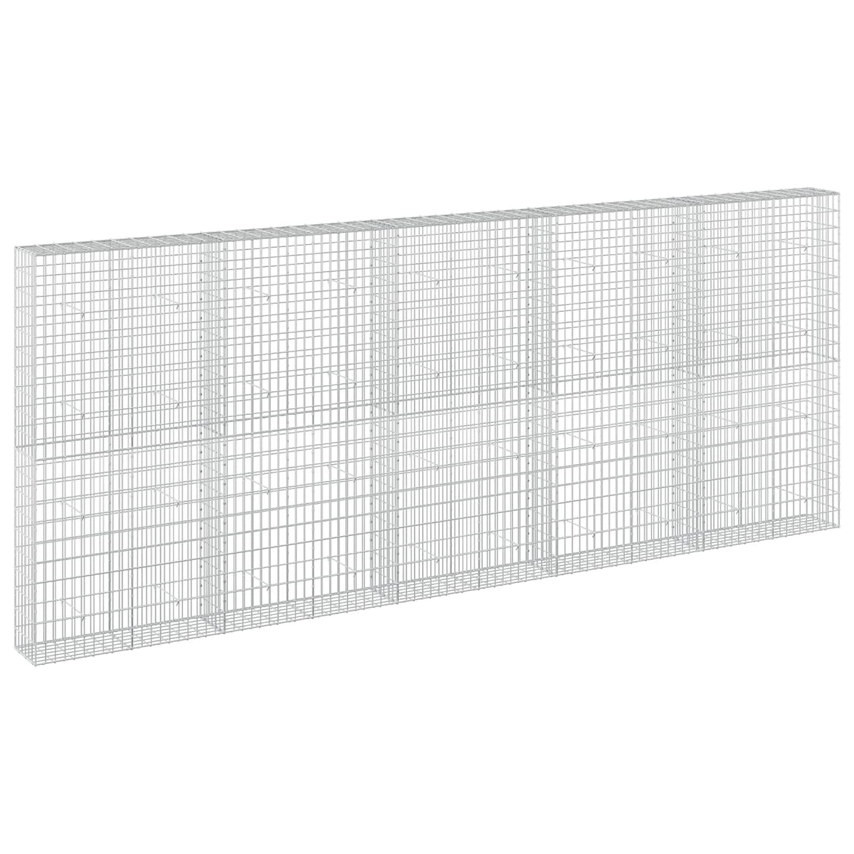 Gabion with 5 mm Wire and 5x10 cm Mesh 500x30x200 cm