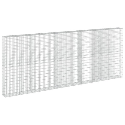 Gabion with 5 mm Wire and 5x10 cm Mesh 500x30x200 cm