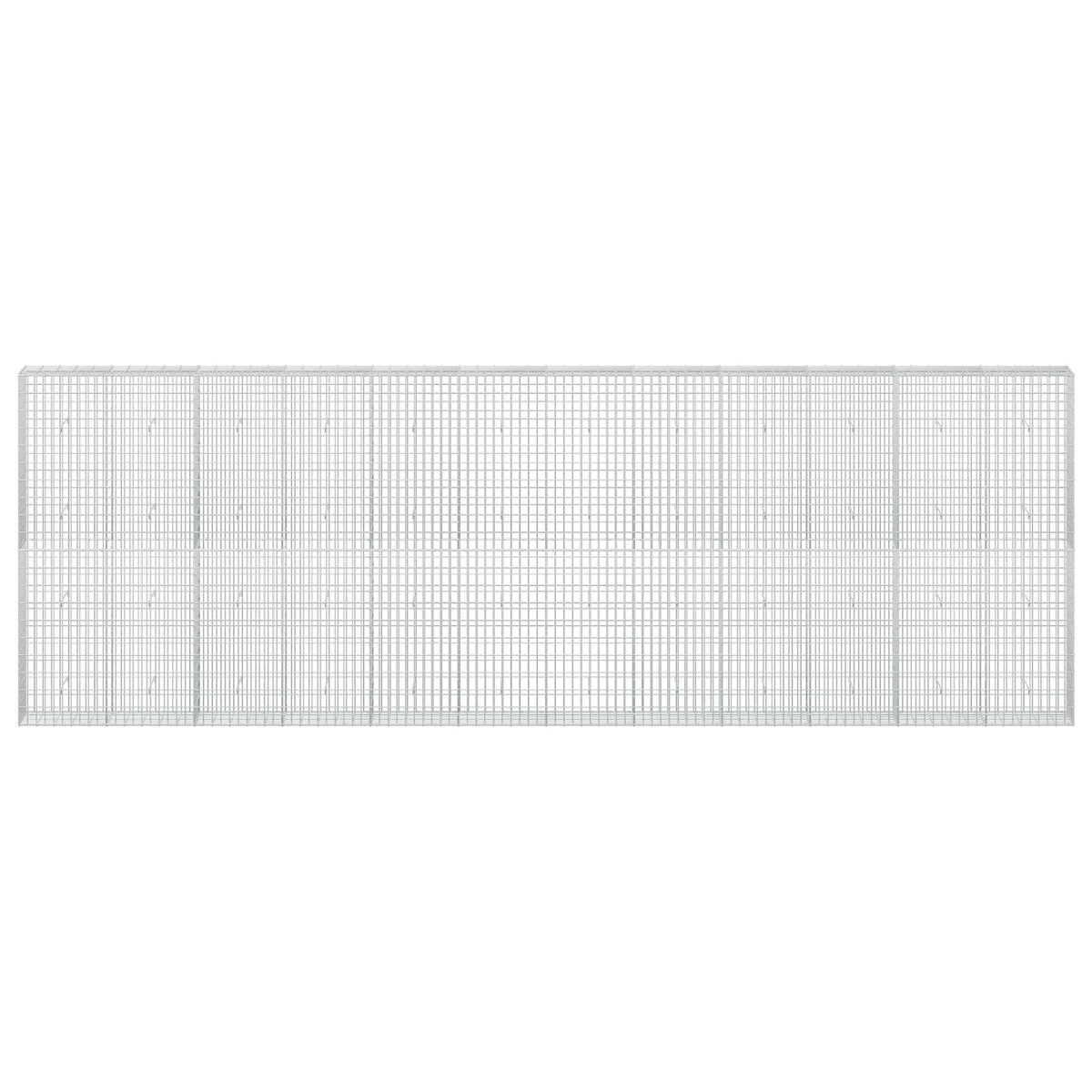 Gabion with 5 mm Wire and 5x10 cm Mesh 600x30x200 cm