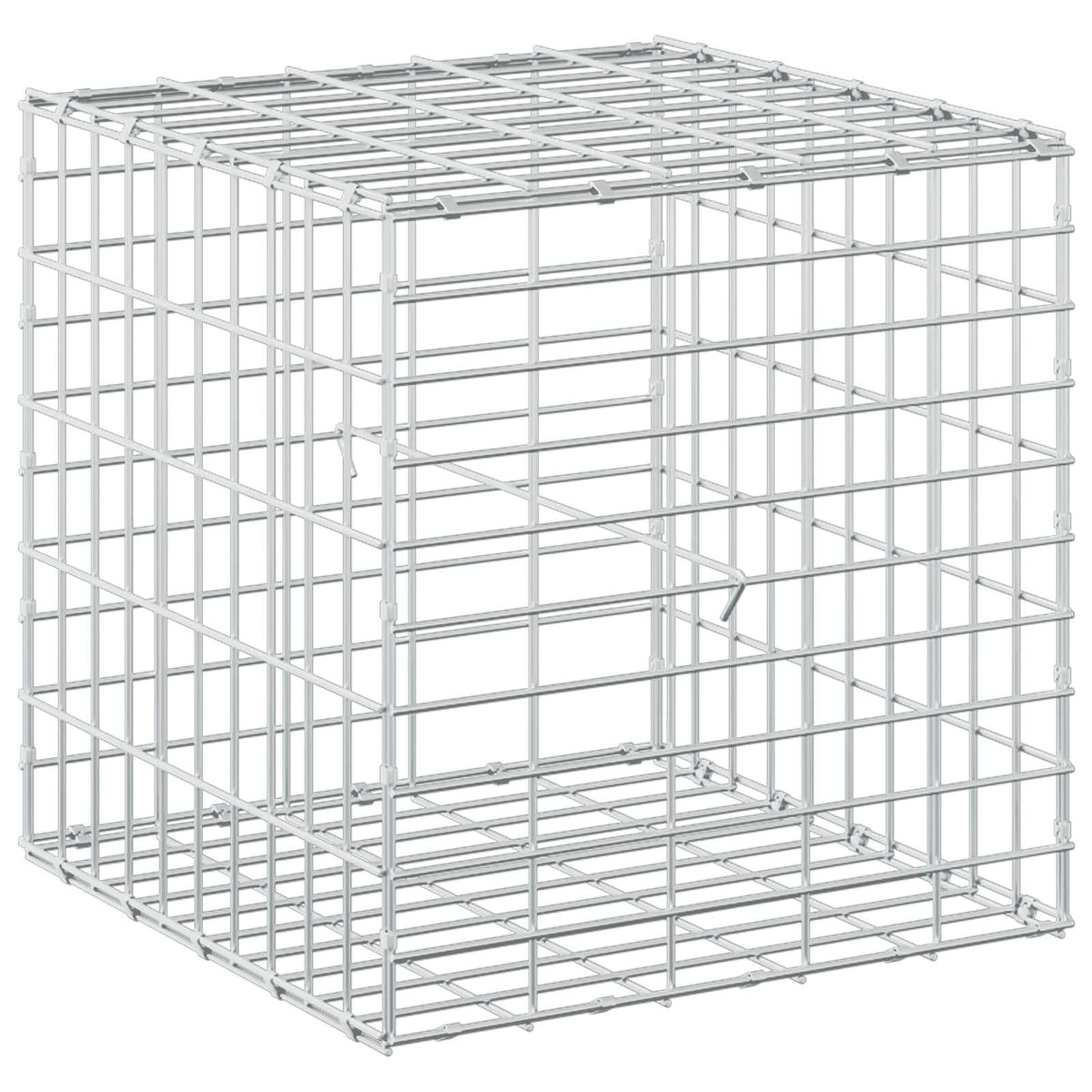 Gabion with 5 mm Wire and 5x10 cm Mesh 50x50x50 cm