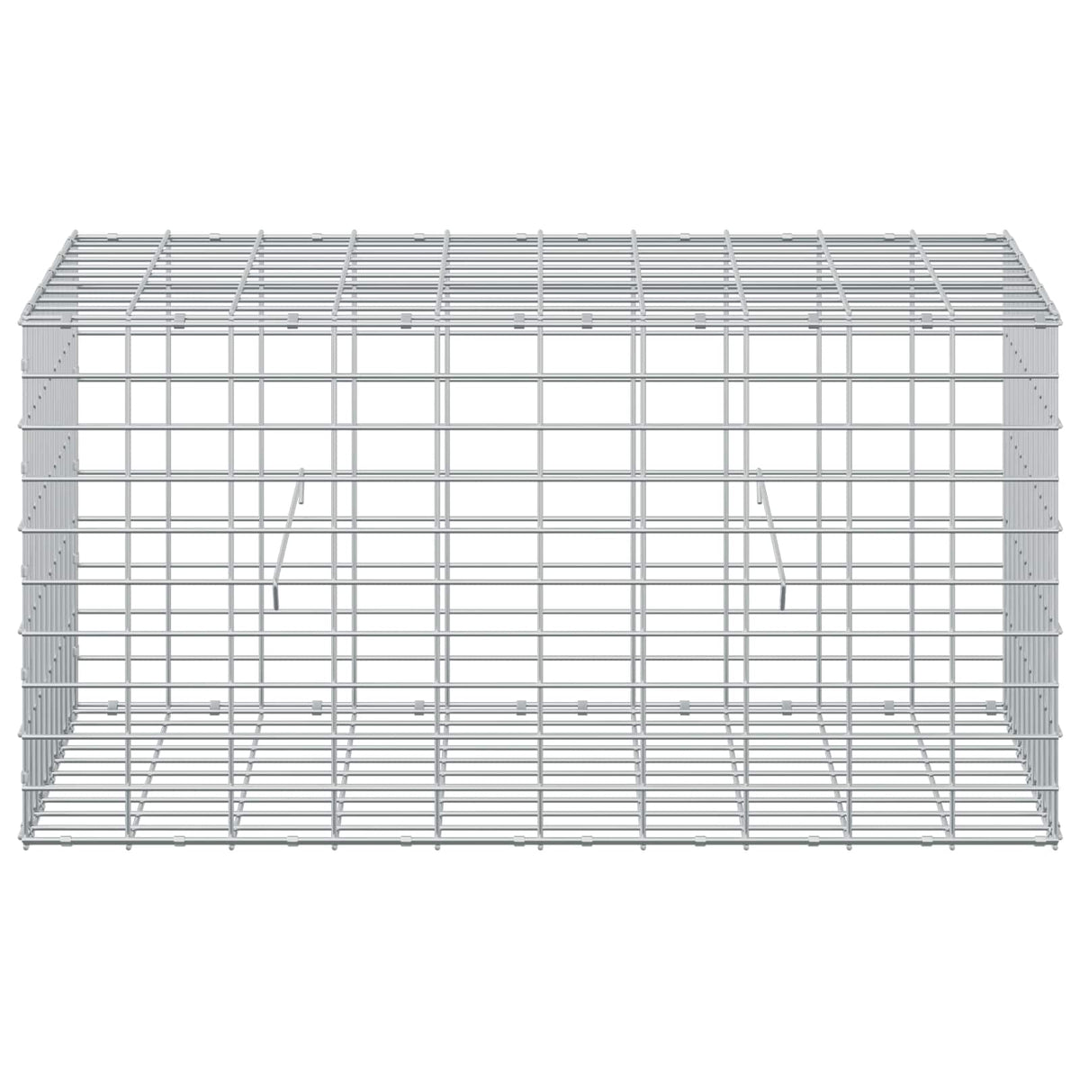 Gabion with 5 mm Wire and 5x10 cm Mesh 100x50x50 cm
