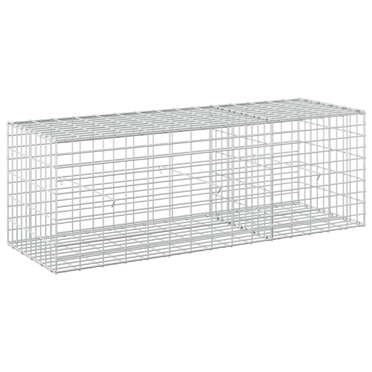 Gabion with 5 mm Wire and 5x10 cm Mesh 150x50x50 cm