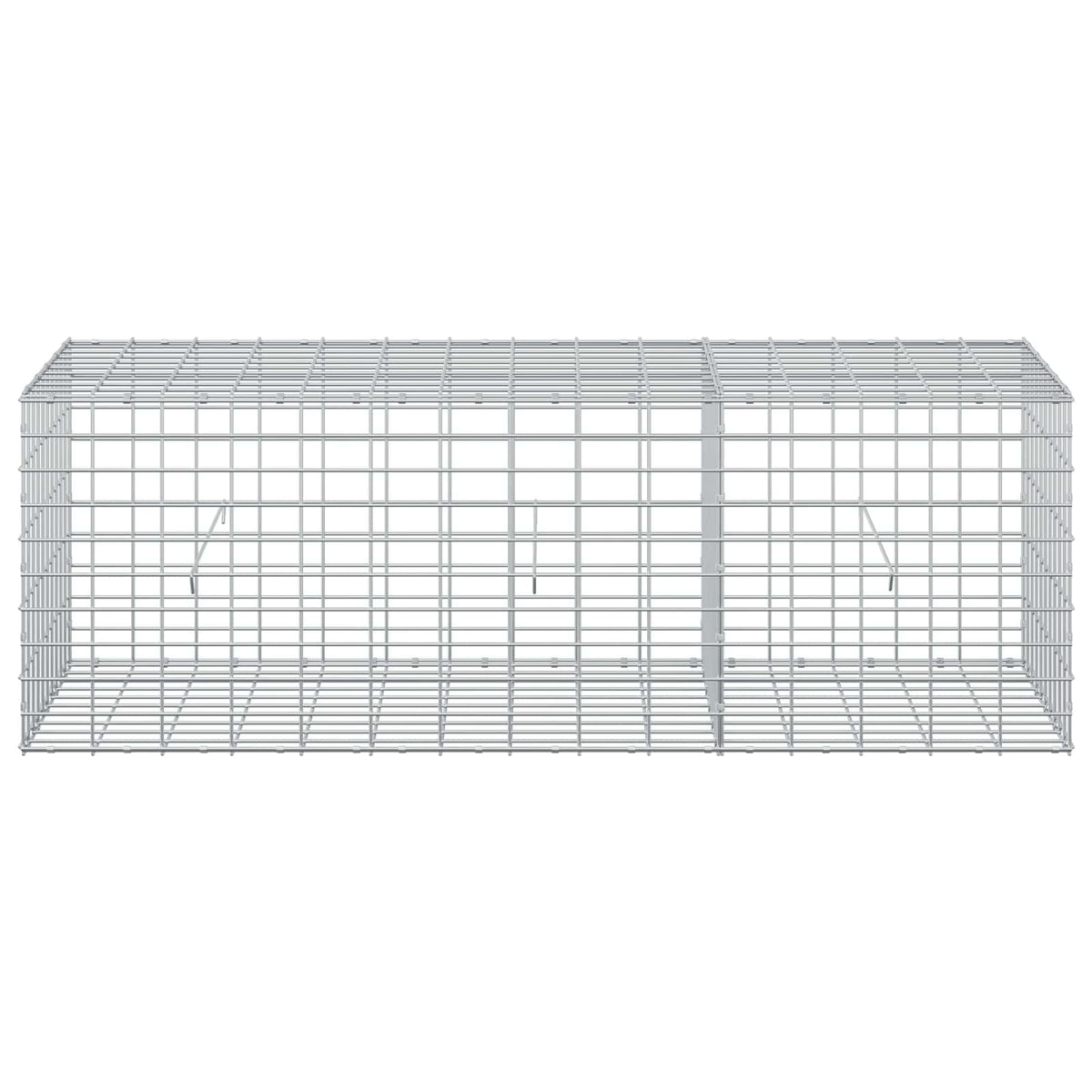 Gabion with 5 mm Wire and 5x10 cm Mesh 150x50x50 cm
