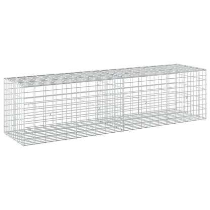 Gabion with 5 mm Wire and 5x10 cm Mesh 200x50x50 cm