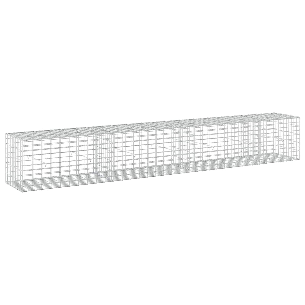 Gabion with 5 mm Wire and 5x10 cm Mesh 350x50x50 cm