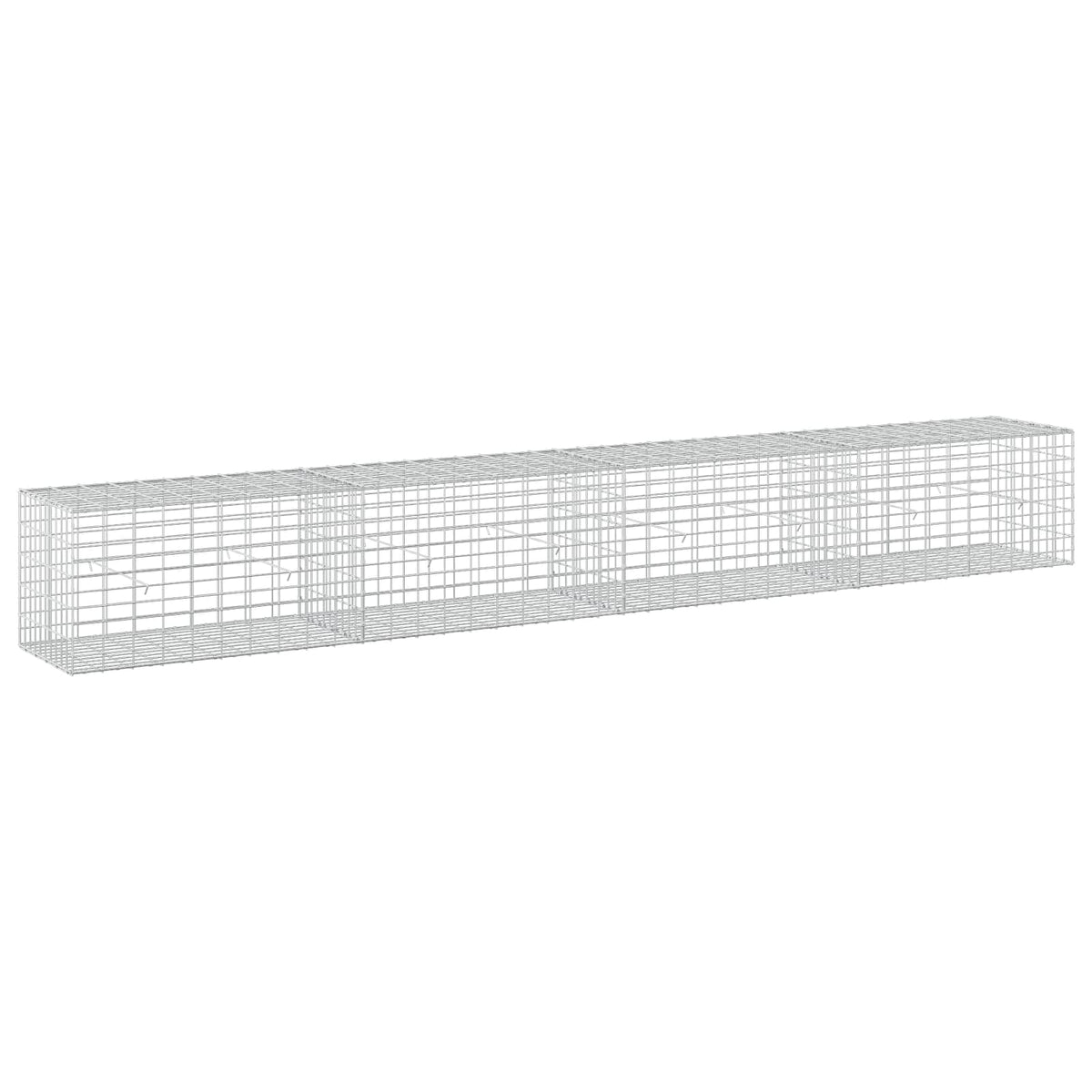 Gabion with 5 mm Wire and 5x10 cm Mesh 400x50x50 cm