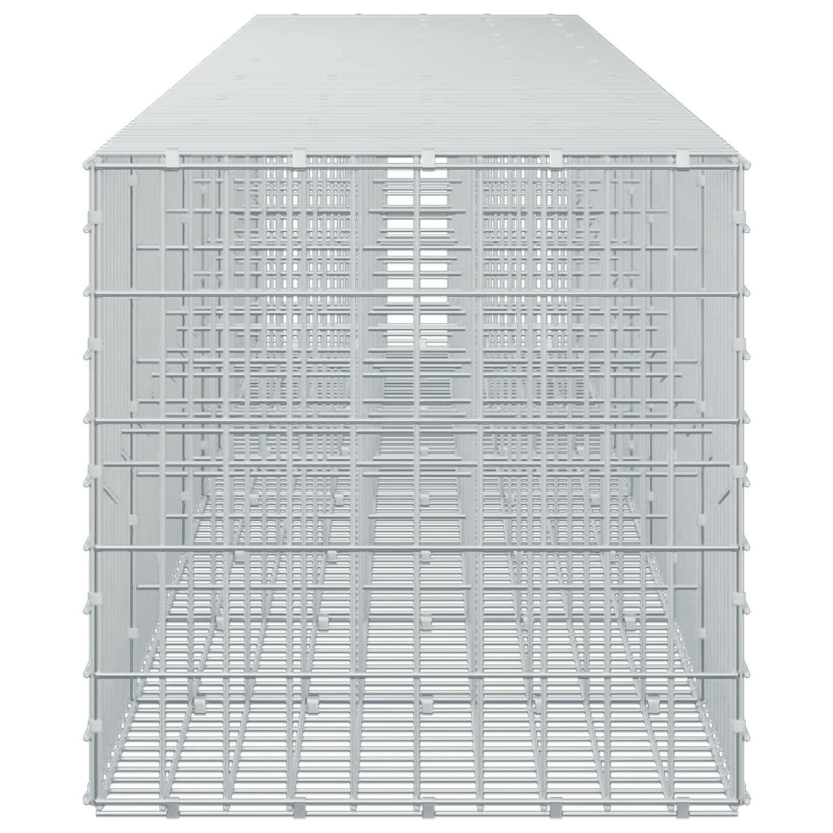 Gabion with 5 mm Wire and 5x10 cm Mesh 800x50x50 cm