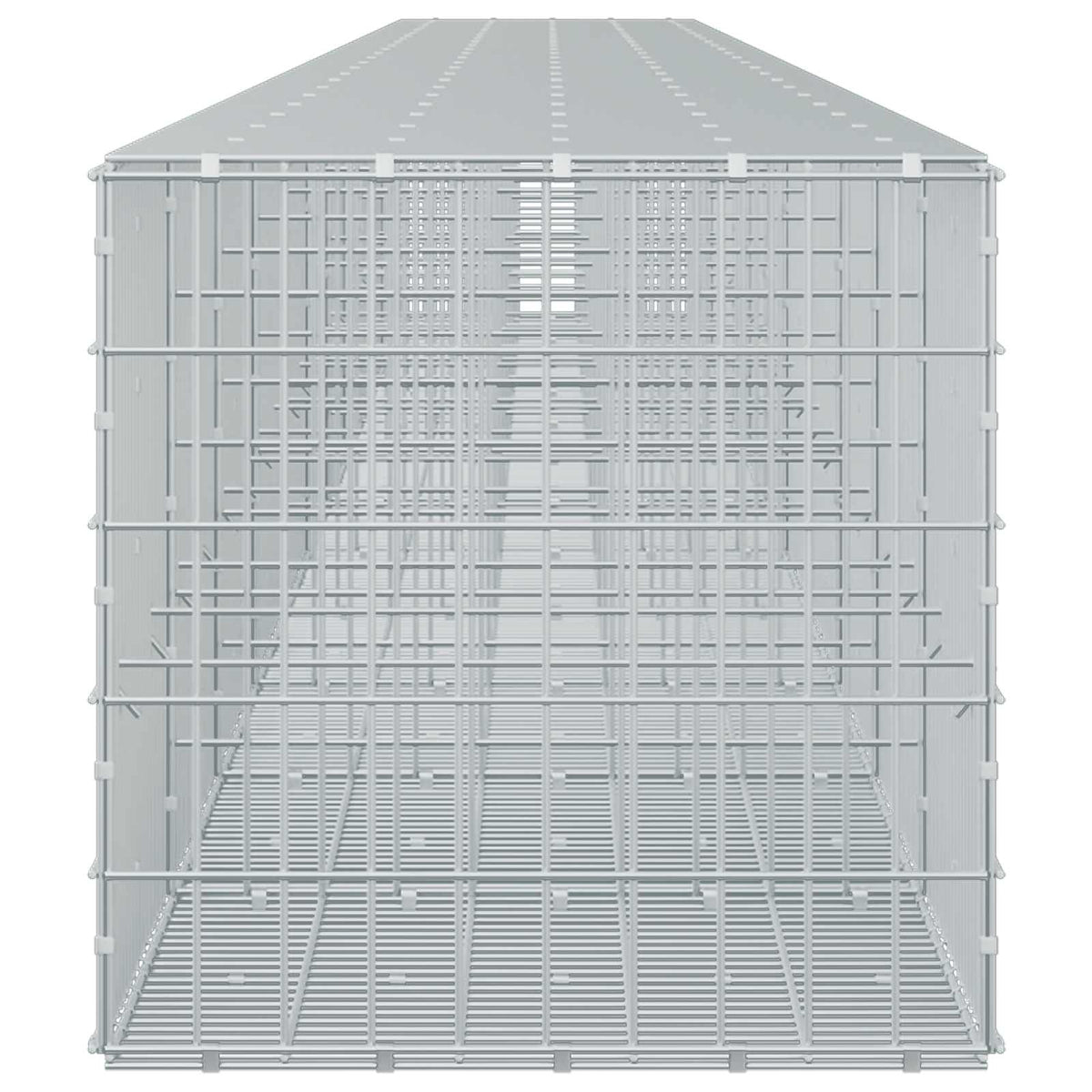 Gabion with 5 mm Wire and 5x10 cm Mesh 1200x50x50 cm