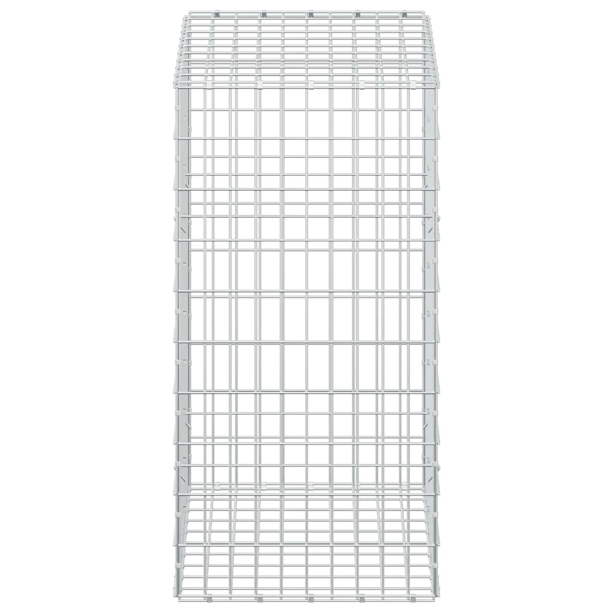 Gabion with 5 mm Wire and 5x10 cm Mesh 100x50x100 cm