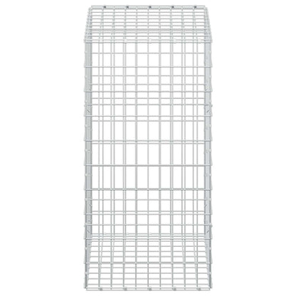 Gabion with 5 mm Wire and 5x10 cm Mesh 100x50x100 cm