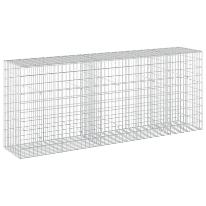 Gabion with 5 mm Wire and 5x10 cm Mesh 250x50x100 cm