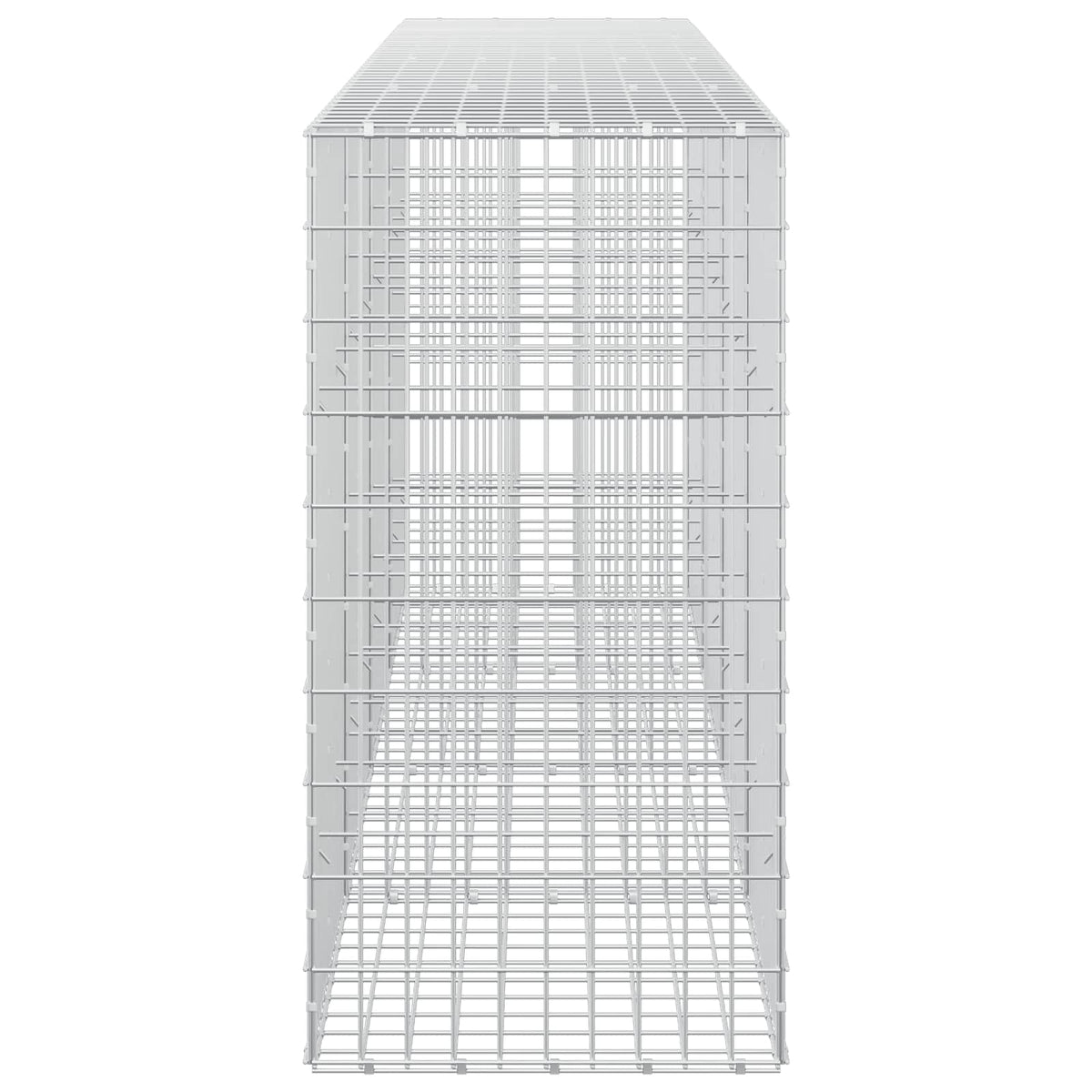 Gabion with 5 mm Wire and 5x10 cm Mesh 400x50x100 cm