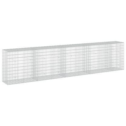 Gabion with 5 mm Wire and 5x10 cm Mesh 450x50x100 cm