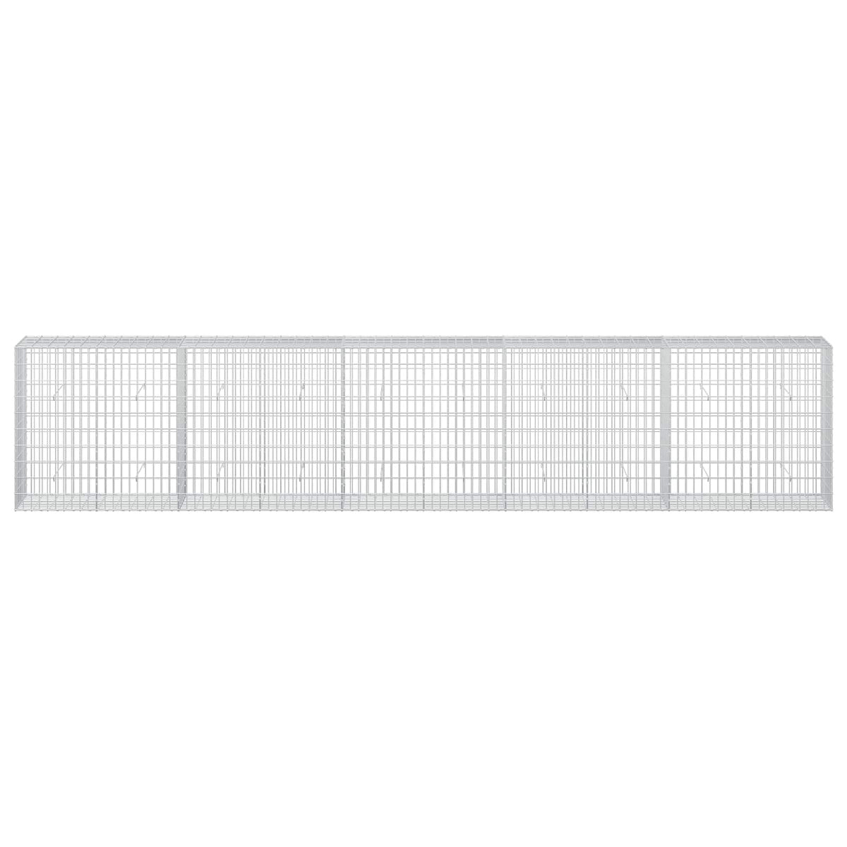 Gabion with 5 mm Wire and 5x10 cm Mesh 500x50x100 cm