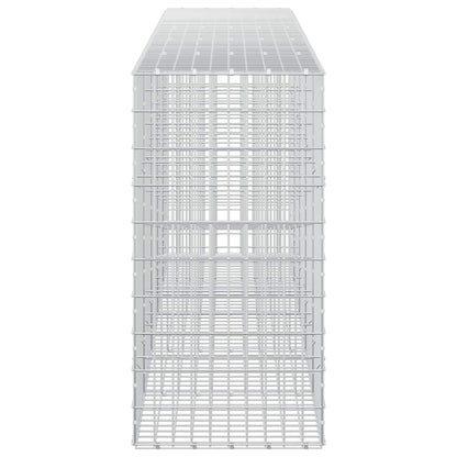 Gabion with 5 mm Wire and 5x10 cm Mesh 500x50x100 cm