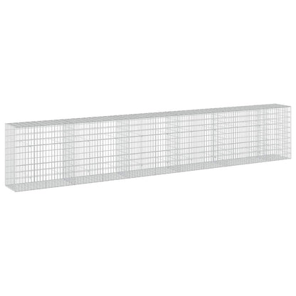 Gabion with 5 mm Wire and 5x10 cm Mesh 550x50x100 cm