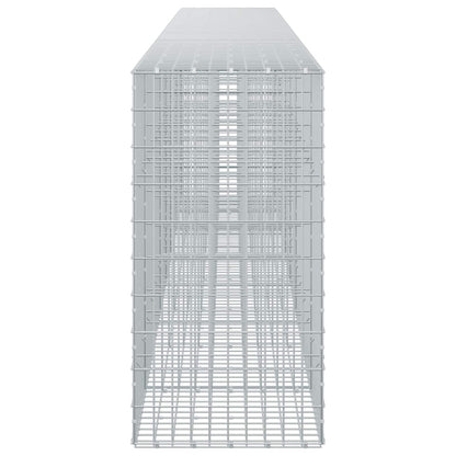 Gabion with 5 mm Wire and 5x10 cm Mesh 800x50x100 cm