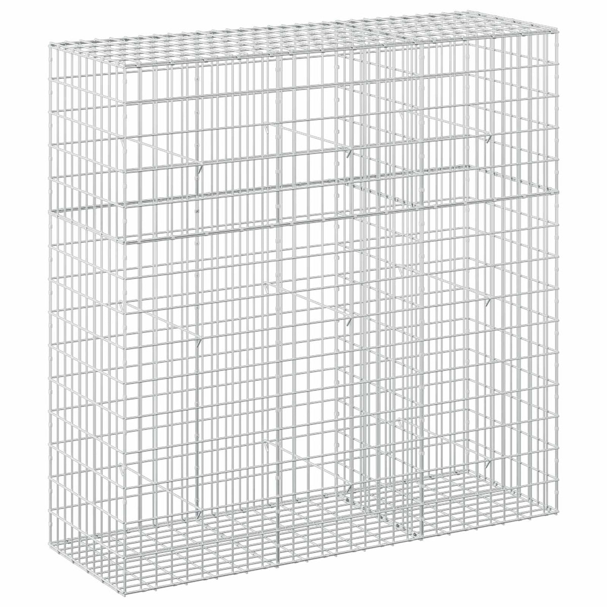 Gabion with 5 mm Wire and 5x10 cm Mesh 150x50x150 cm